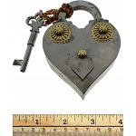 Heart Shape Iron Puzzle Lock