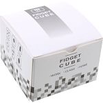 YJ Fidget Cube - White Body with Blue Knobs
