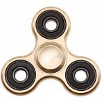 Metal Hand Tri Spinner Anti-Stress Fidget Toy - Gold