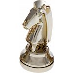Silver Color Chess Piece - Knight image