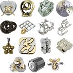 .Level 9 - a set of 15 Hanayama Puzzles