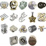 .Level 9 - a set of 18 Hanayama Puzzles