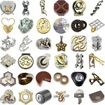 Levels 8-10: a set of 36 Hanayama Metal Puzzles