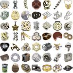 Levels 8-10: a set of 49 Hanayama Metal Puzzles