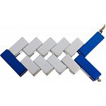 Mini Line Cube - Blue