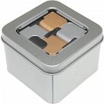 Infinity (Endless Fold) Cube - 2 color (gold & silver)