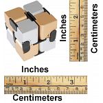 Infinity (Endless Fold) Cube - 2 color (gold & silver)