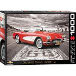 1959 Corvette: Driving Down Route 66