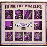 10 Metal Puzzle Set - Purple