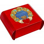 Claddagh Secret Box - Red