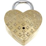 Heart Trick Padlock - 3 Monkeys