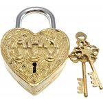 Heart Trick Padlock - 3 Monkeys