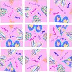 Scramble Squares - Hearts