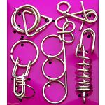 Hanayama Wire Puzzle Set - Purple