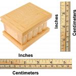 Romanian Puzzle Box - Small Natural