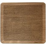 Wooden Fractal Tray Puzzle - Hilbert Curve