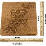 Wooden Fractal Tray Puzzle - Terdragon Curve