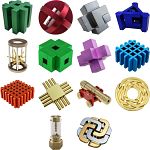 Group Special - a set of 9 Puzzle Master Metal Puzzles