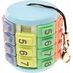Eni Puzzle - Key Chain Numbers Pastel