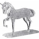 3D Crystal Puzzle Deluxe - Horse (White)