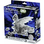 3D Crystal Puzzle Deluxe - Dragon (Black)