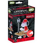 3D Crystal Puzzle - Detective Snoopy