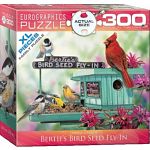 Bertie's Bird Seed Fly-In - Large Piece Jigsaw Puzzle