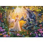 Princess' Garden - Large Piece Jigsaw Puzzle