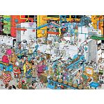 Jan van Haasteren Comic Puzzle - Candy Factory
