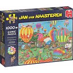 Jan van Haasteren Comic Puzzle - The Balloon Festival