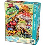 Frog Pile - Family Piece Puzzle