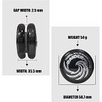 Raider (Black Cap) - Responsive Pro Level Ball Bearing Yo-Yo