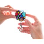 Mini Meffert's Keychain Puzzle: Skewb