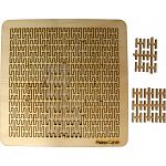 Wooden Fractal Tray Puzzle - Peano Curve