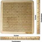 Wooden Fractal Tray Puzzle - Peano Curve