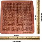 Wooden Fractal Tray Puzzle - Wunderlich Curve 2