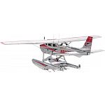 Metal Earth - Cessna 182 Floatplane