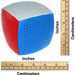 12x12x12 Pillow-Shaped - Stickerless Cube