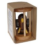 Brown Eagle in a Cage