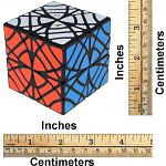 Twins Cube (Skewb Version) - Black Body
