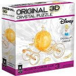 3D Crystal Puzzle Deluxe - Cinderella's Carriage (Gold)