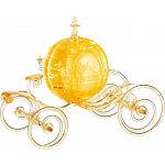 3D Crystal Puzzle Deluxe - Cinderella's Carriage (Gold)