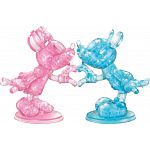 3D Crystal Puzzle Deluxe - Minnie & Mickey Heart