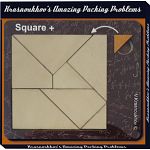 Krasnoukhov's Amazing Packing Problems - Square +