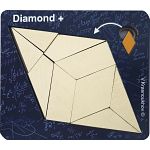 Diamond + - Krasnoukhov's Amazing Packing Problems