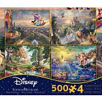 Thomas Kinkade: Disney 4 in 1 Jigsaw Puzzle Collection#5 image