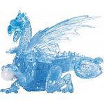 3D Crystal Puzzle Deluxe - Dragon (Blue)