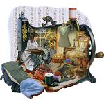 Sewing Memories - Shaped Jigsaw Puzzle