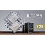 Bitcoin Puzzle with 2 White Playing Card Decks