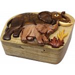 Elephant & Baby - 3D Puzzle Box